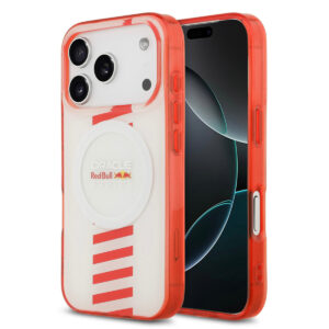 Red Bull Racing iPhone 17 Pro hoesje - Magsafe - Double Layer - Powerbar - Wit - productfoto