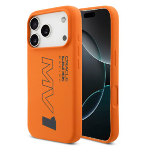Red Bull Racing iPhone 17 Pro hoesje - Magsafe - Liquid Silicon - MV1 - Oranje - productfoto