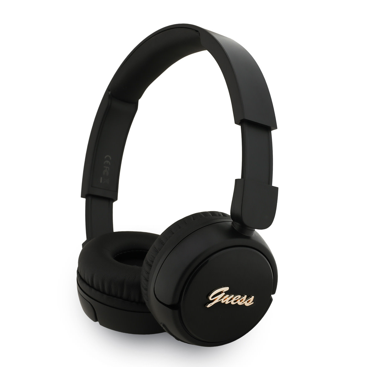 GUESS Bluetooth-koptelefoon - Metal Logo Script - Zwart - productfoto