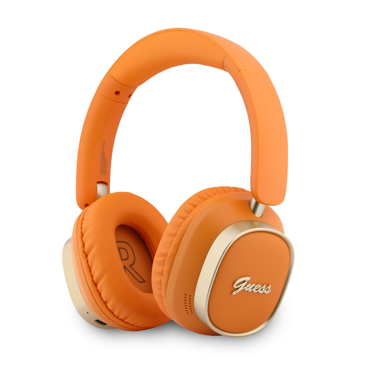 GUESS Headphones - BT Headphones Enc Rectangle Metal Script - Oranje - productfoto