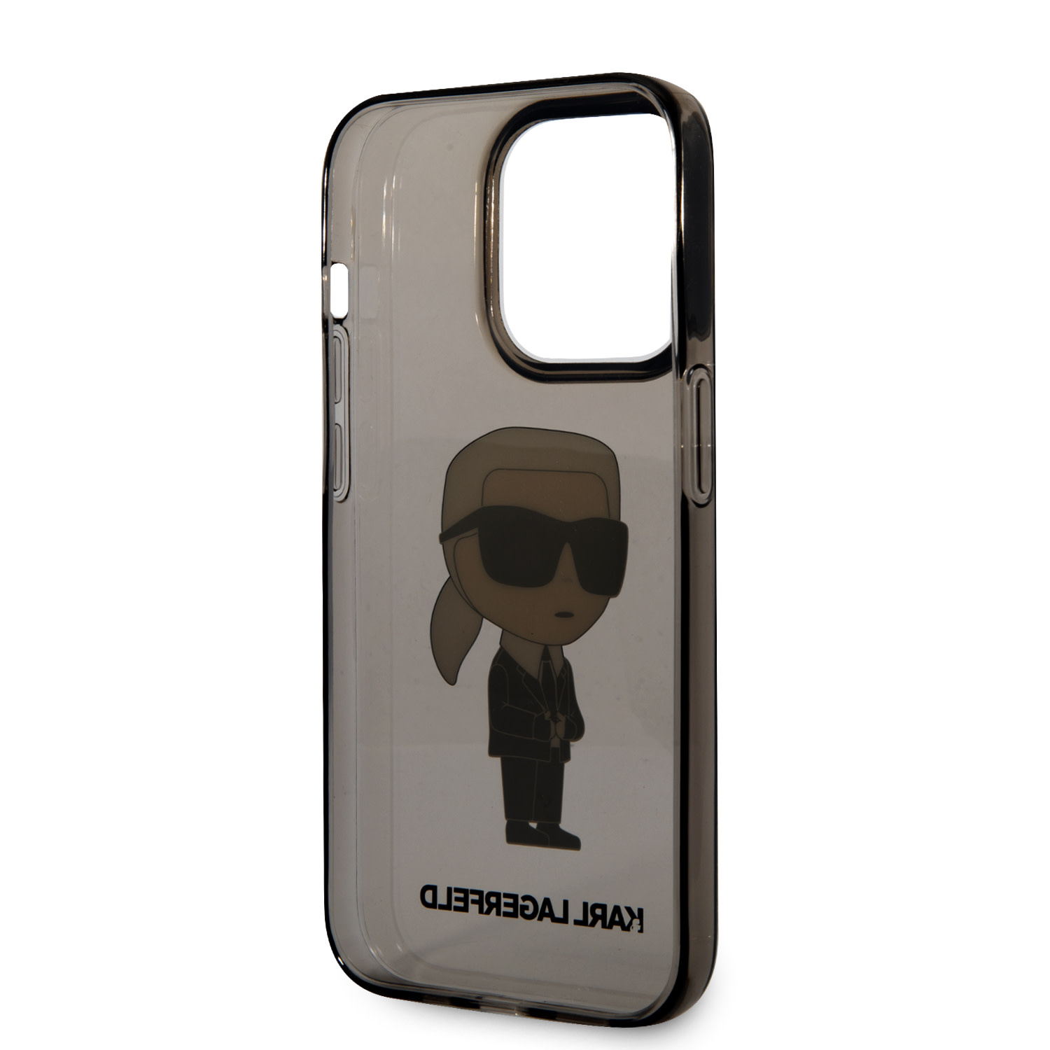 Karl Lagerfeld iPhone 14 Pro hoesje - IML NFT Ikonik - Zwart - detail 5
