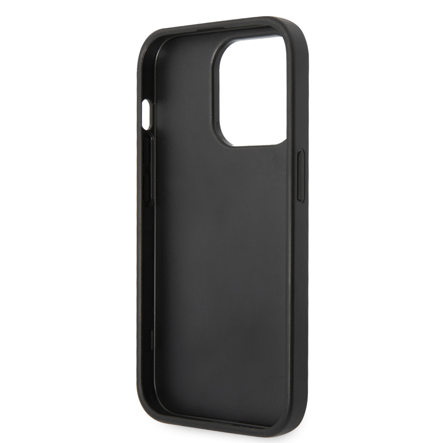 Karl Lagerfeld iPhone 14 Pro hoesje - Karl Head Patch - Zilver - detail 5
