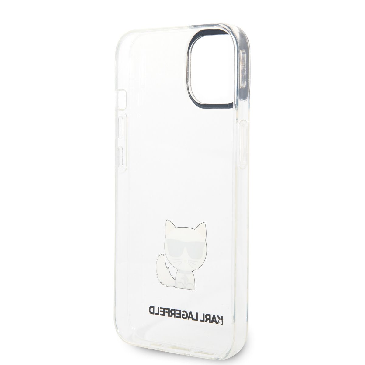 Karl Lagerfeld iPhone 14 Plus TPU hoesje - Choupette - Transparant - detail 5