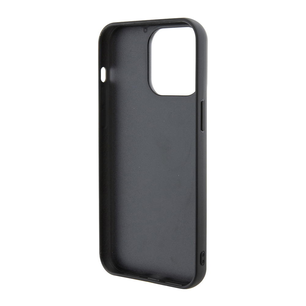 Karl Lagerfeld iPhone 15 Pro Max hoesje 3D MULTI LOGO - Zwart - detail 6