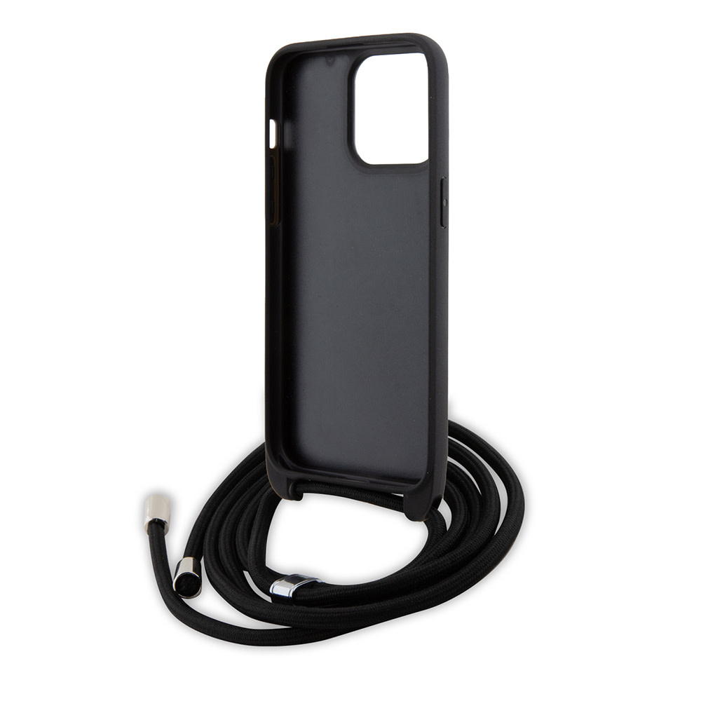 Karl Lagerfeld iPhone 15 Pro Max hoesje Ikonik metal pin - Zwart - detail 5
