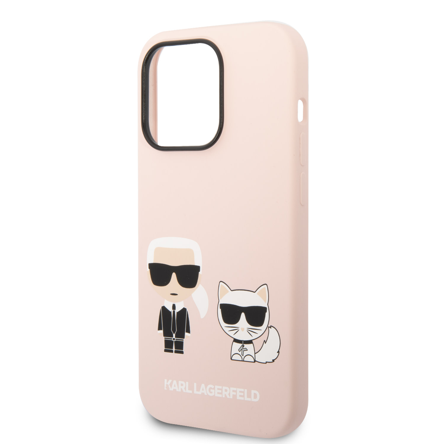 Karl Lagerfeld iPhone 14 Pro Max hoesje - Roze - detail 5