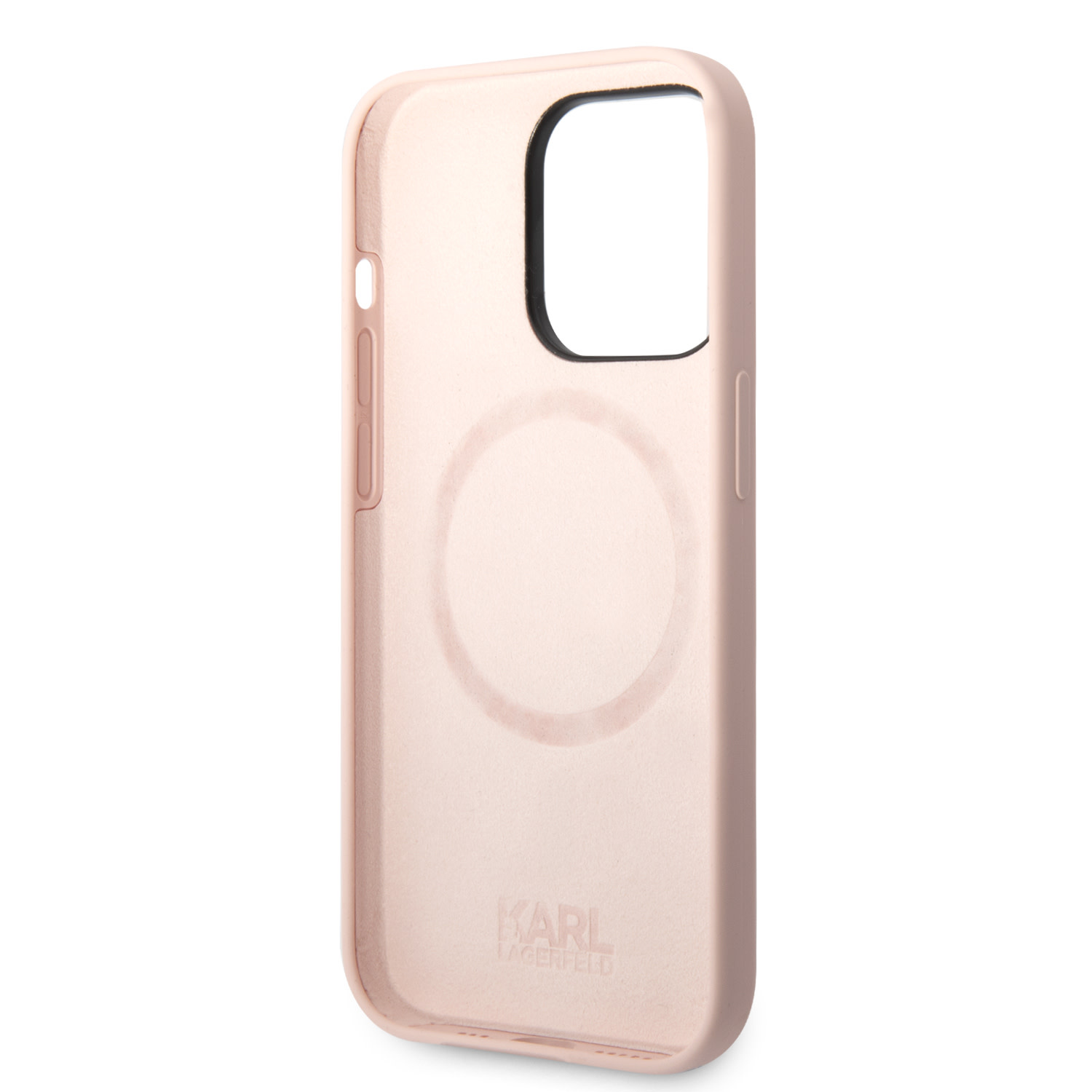 Karl Lagerfeld iPhone 14 Pro Max hoesje - Roze - detail 6