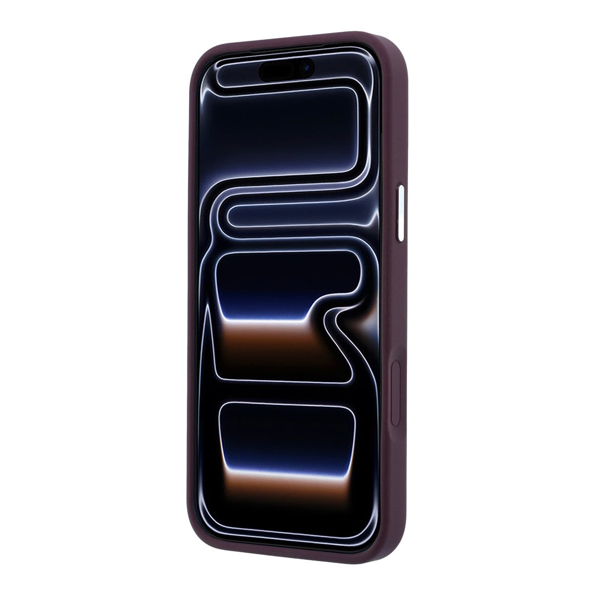 Karl iPhone 18 Pro Case hard shell - MagSafe - PU - 360-degree ring stand - KC Heads pin Bordeauxrood - detail 4