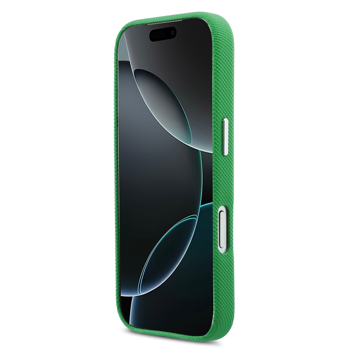 Lacoste 17 Pro hoesje - MagSafe - Metal Edges - Iconic Petit Pique Logo - Estragongroen - detail 6