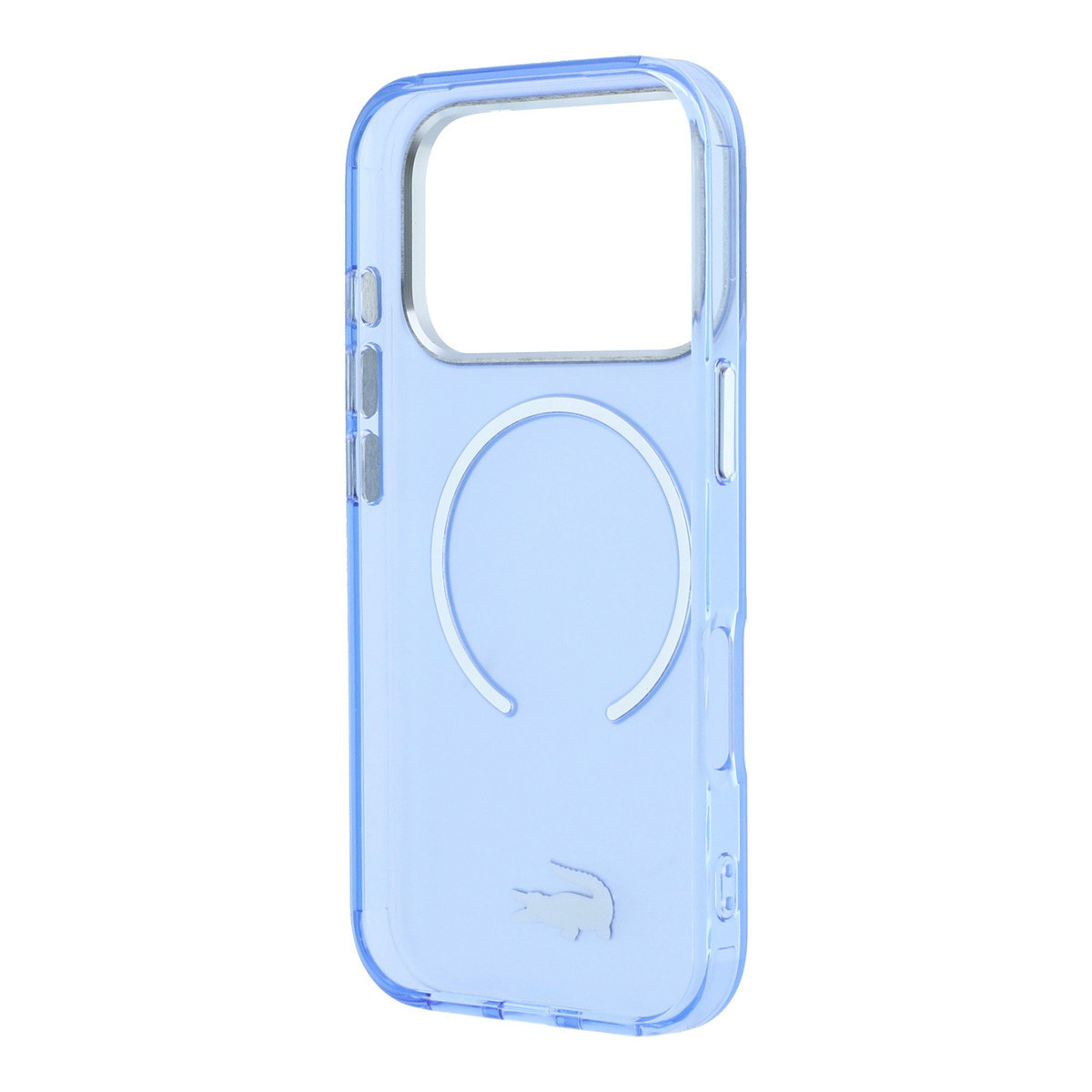 Lacoste iPhone 18 Pro Max hoesje - HC Magsafe IML Frosted - Blauw - detail 6
