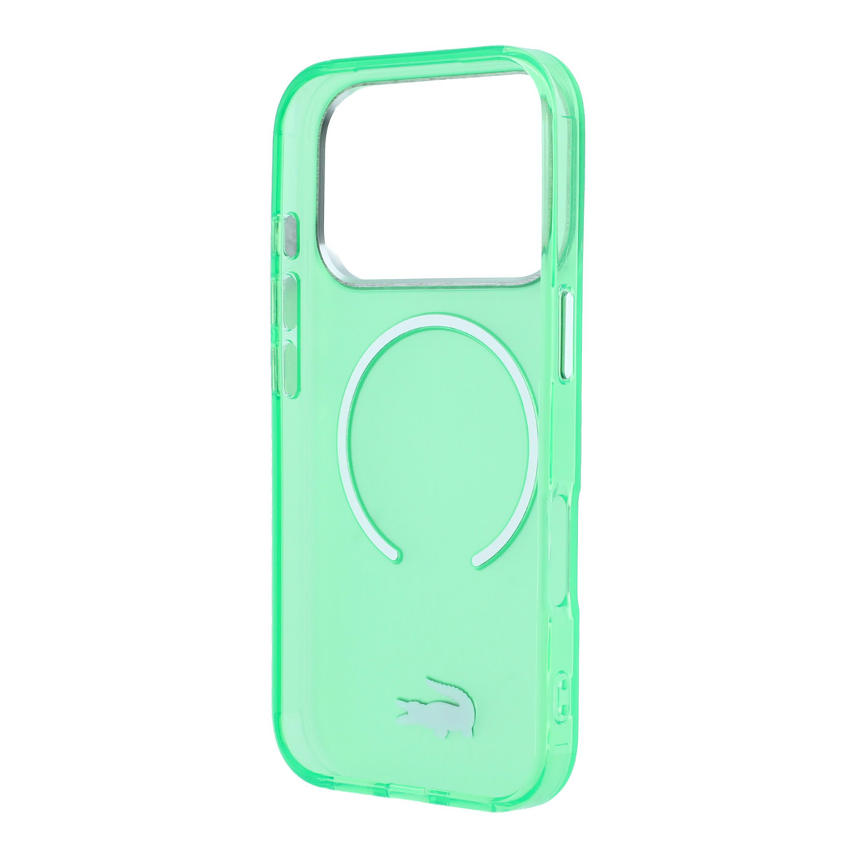 Lacoste iPhone 18 Pro Max hoesje - HC Magsafe IML Frosted Estragon - Groen - detail 6