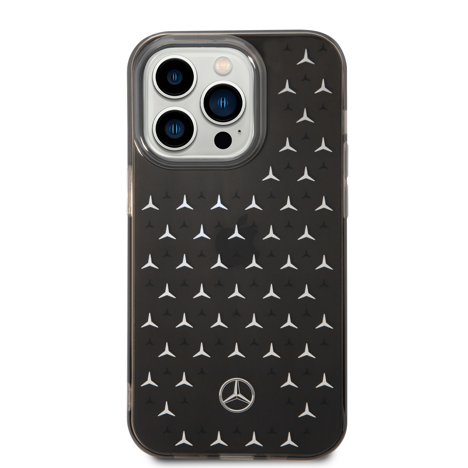 Mercedes-Benz iPhone 14 Pro hoesje - Zilver - detail 3