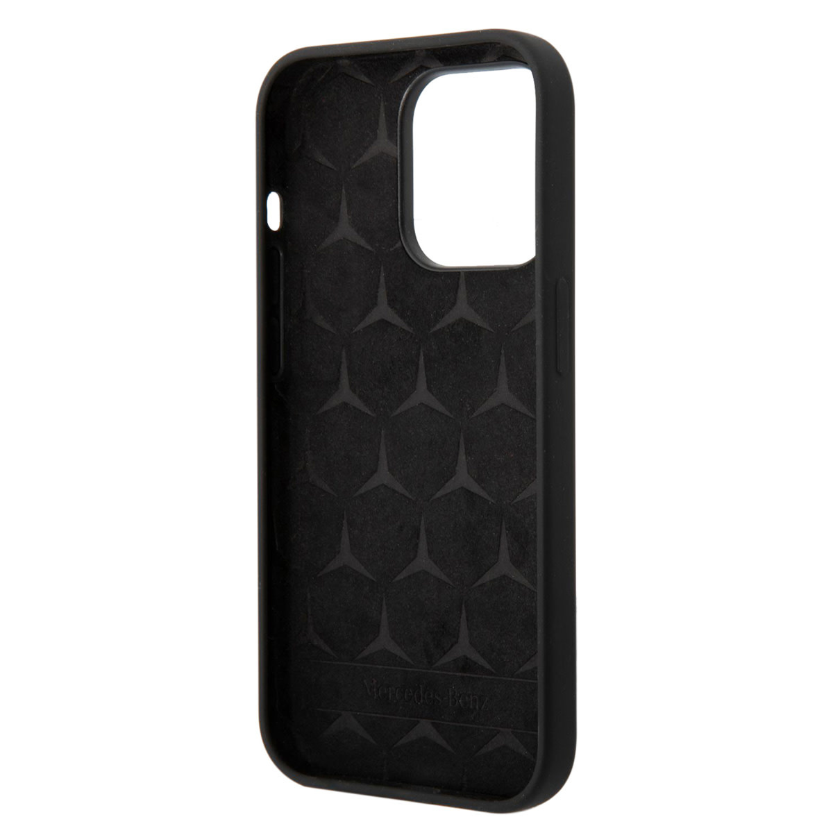 Mercedes-Benz iPhone 14 Pro hoesje - Silicone - Zwart - detail 4