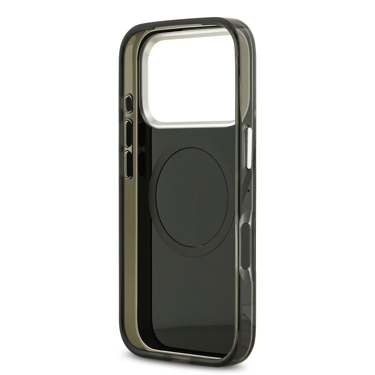 Mercedes-Benz iPhone 17 Pro hoesje - Magsafe - Double Layer - Vintage Logo - Zwart - detail 5