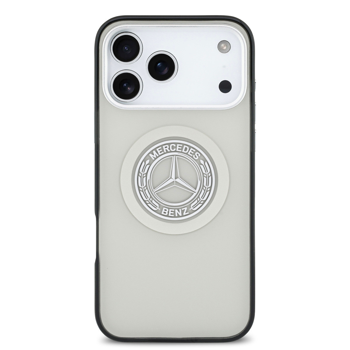 Mercedes-Benz iPhone 17 Pro Max hoesje - Magsafe - Double Layer - Vintage Logo - Grijs - detail 10