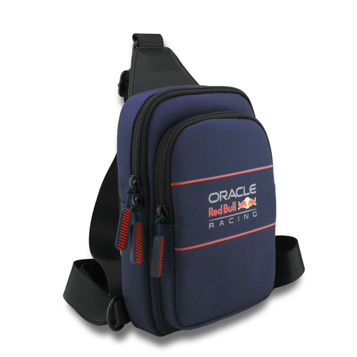 Red Bull Racing Nylon Crossbody Bag - Oversized Logo - Donkerblauw - detail 1