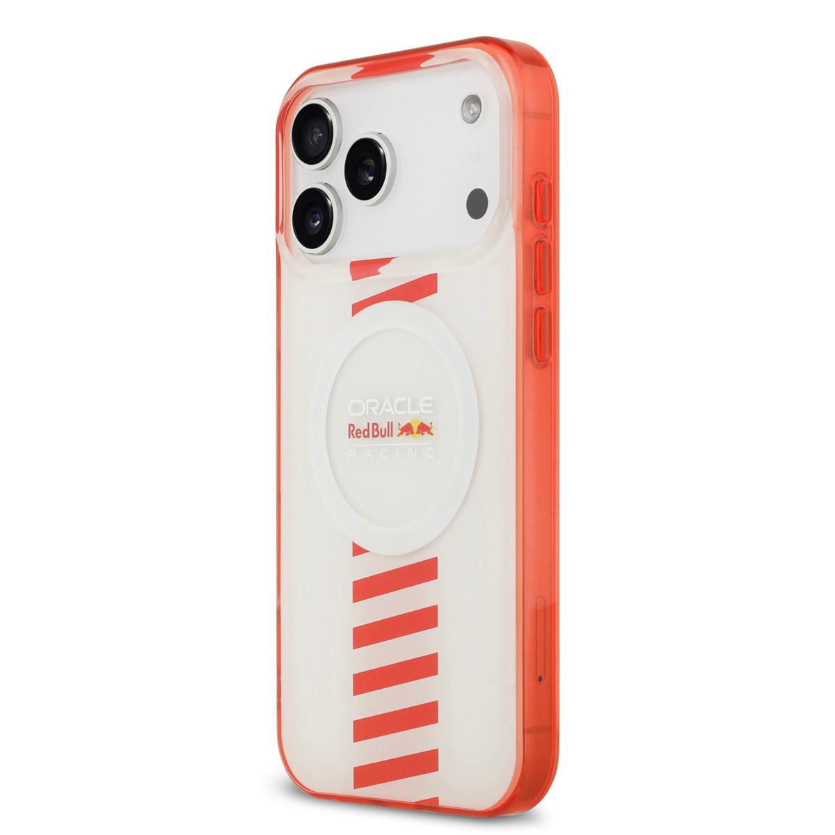 Red Bull Racing iPhone 17 Pro Max hoesje - Magsafe - Double Layer - Powerbar - Wit - detail 1