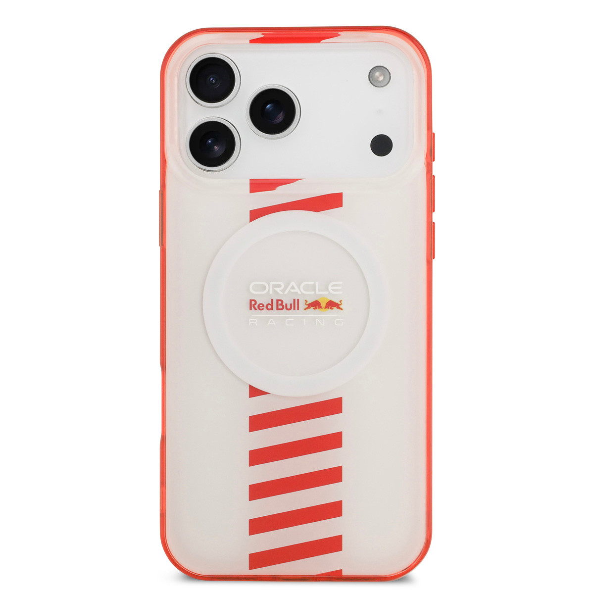 Red Bull Racing iPhone 17 Pro Max hoesje - Magsafe - Double Layer - Powerbar - Wit - detail 2